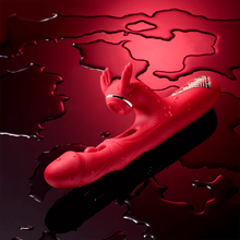 Load image into Gallery viewer, Joylume Good Trouble vibrator highlighting textured silicone surface detail