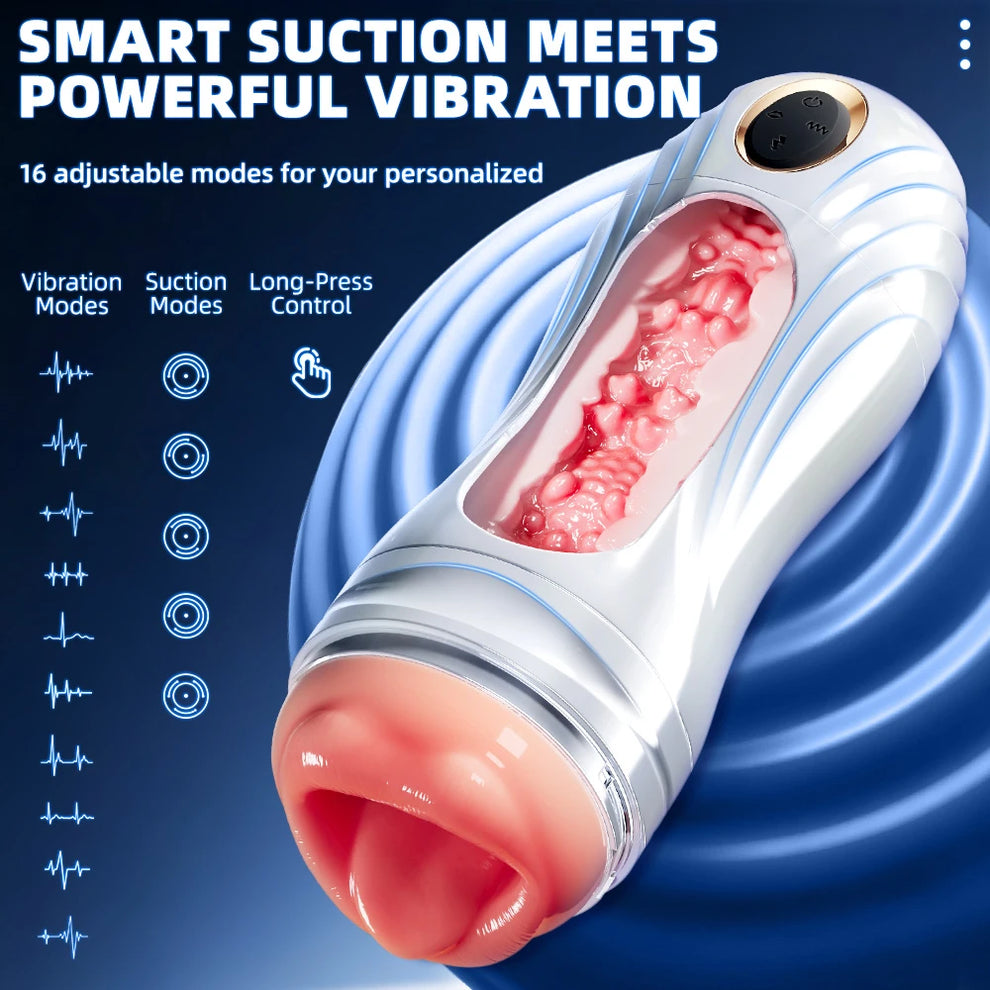 Switchsuck Dual Sleeve Pleasure Automatic Male Masturbator