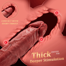 Load image into Gallery viewer, Wild Kiss 360° Licking &amp; Thrusting Dildo
