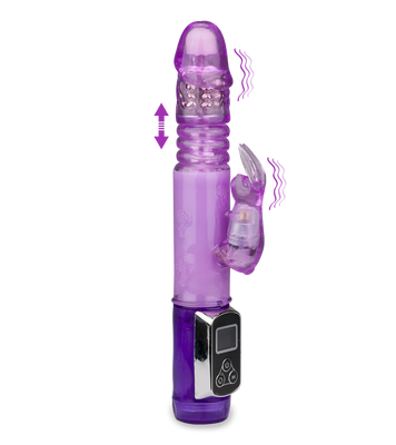 LCD Screen up and down rabbit vibrator
