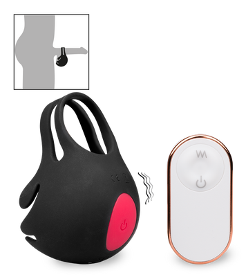 Lifto vibrating cock ring and testicle massager