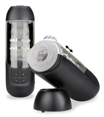 Loch Ness vibrating and thrusting masturbator