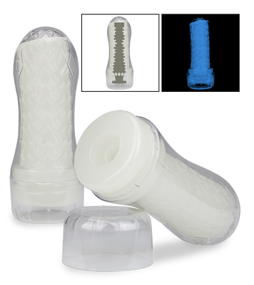 Lumino glow-in-the-dark textured masturbator