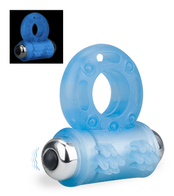 Lumino glow-in-the-dark vibrating cock ring