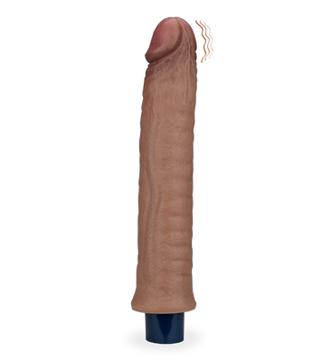 Matteo silicone vibrating dildo 8.75 inches