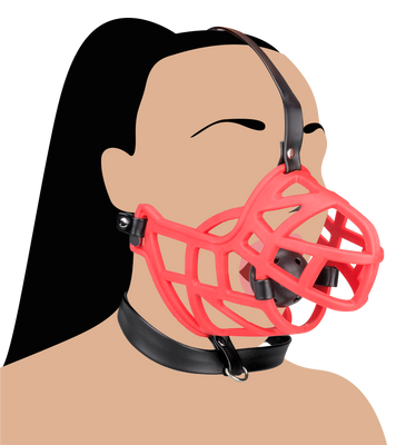 Muzzle with removable ball gag