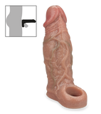 Nael large and veiny silicone cock sleeve