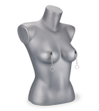 Nipple clamps with rings for accessories