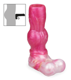 Open-ended dog cock sleeve 5.75 inches