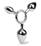Pepper triple metal anal plug
