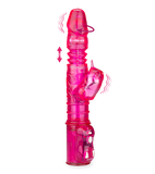 Purple up and down tickler rabbit vibrator