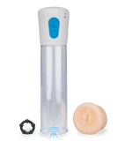 Pussy stroke penis-maximizing pump