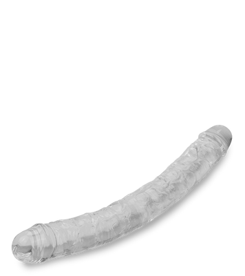 Roller flexible double ended dildo