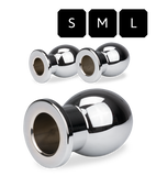 Rosebud hollow anal plug