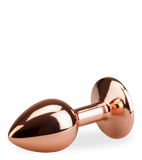 Rosebud rose gold butt plug size S 50g