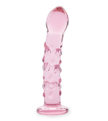 Scales glass dildo