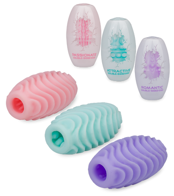 Set of 3 egg masturbators Size S