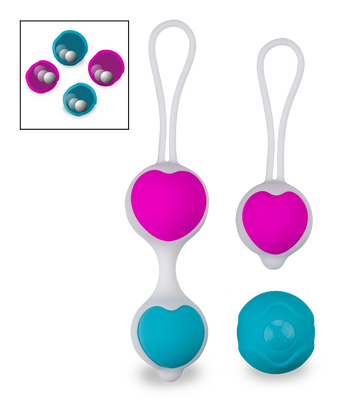 Set of silicone Ben Wa balls