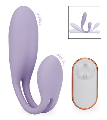 Sharing remote-controlled couples' vibrator