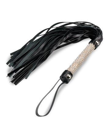 Small rhinestone flogger
