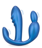 Stay triple stimulation vibrator