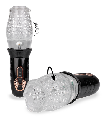 Sultan vibrating and rotating masturbator