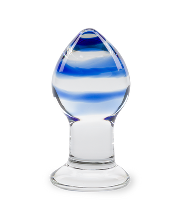 Trance glass anal plug