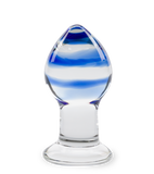 Trance glass anal plug
