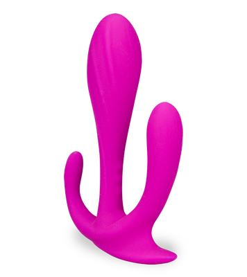 Triple stimulation butt plug