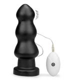 Tumultuous vibrating suction cup butt plug