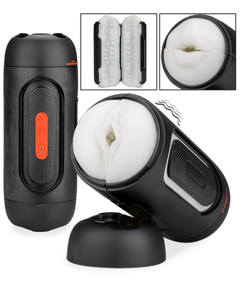 Tyron double-ended vibrating masturbator