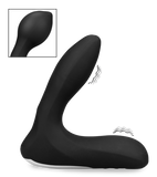 Vibrating inflatable prostate orgasm toy