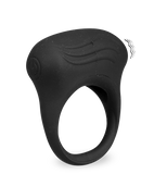 Vibrating ribbed wave cock ring