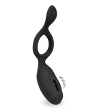 Vibrating silicone cock ring