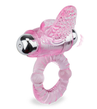 Vibrating tongue cock ring