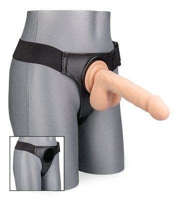 Victor suction-cup strap-on dildo 7.75 inches