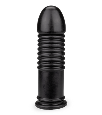 XXL ribbed butt plug
