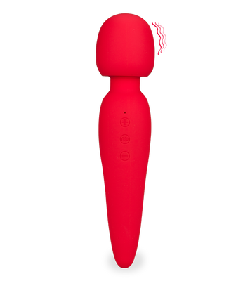 Yesterday wand vibrator with 7 modes and 5 intensity levels